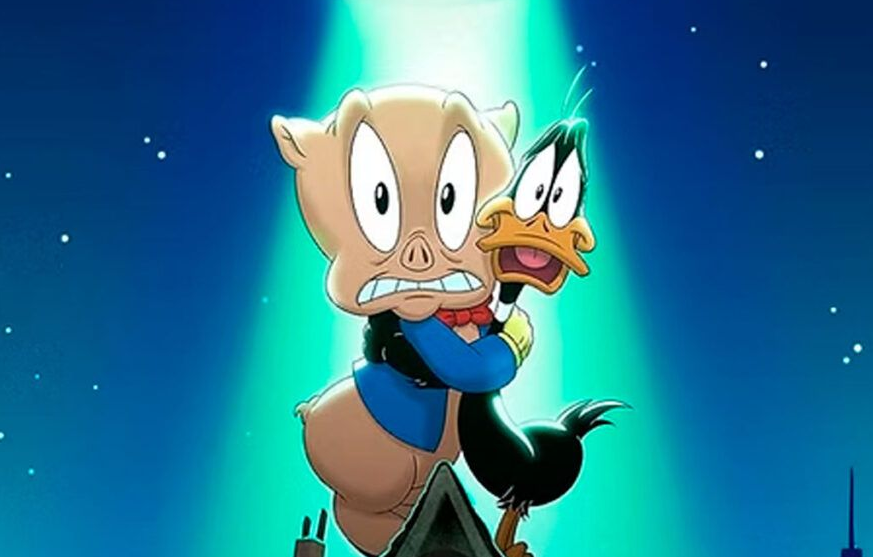 Patolino e Gaguinho contra alienígenas em Looney Tunes