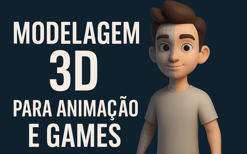 Modelagem 3D: A Base Criativa para Animação e Games de Sucesso